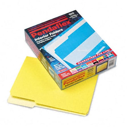 Officespace Interior File Folders- Yellow - Letter OF3328864
